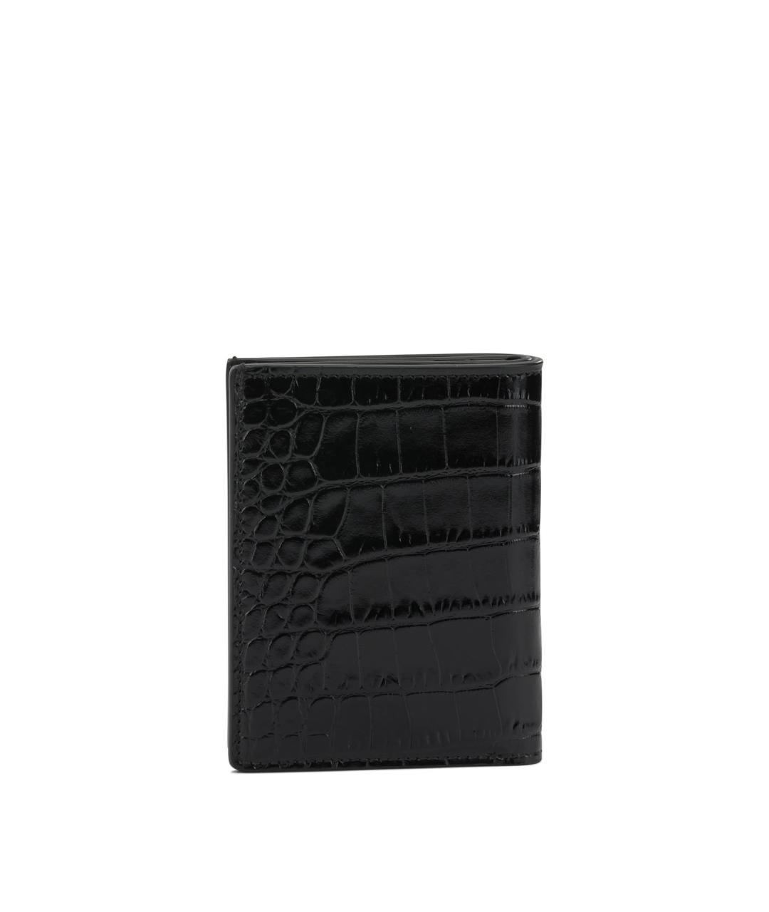 TOM FORD Черный кожаный кошелек, фото 3