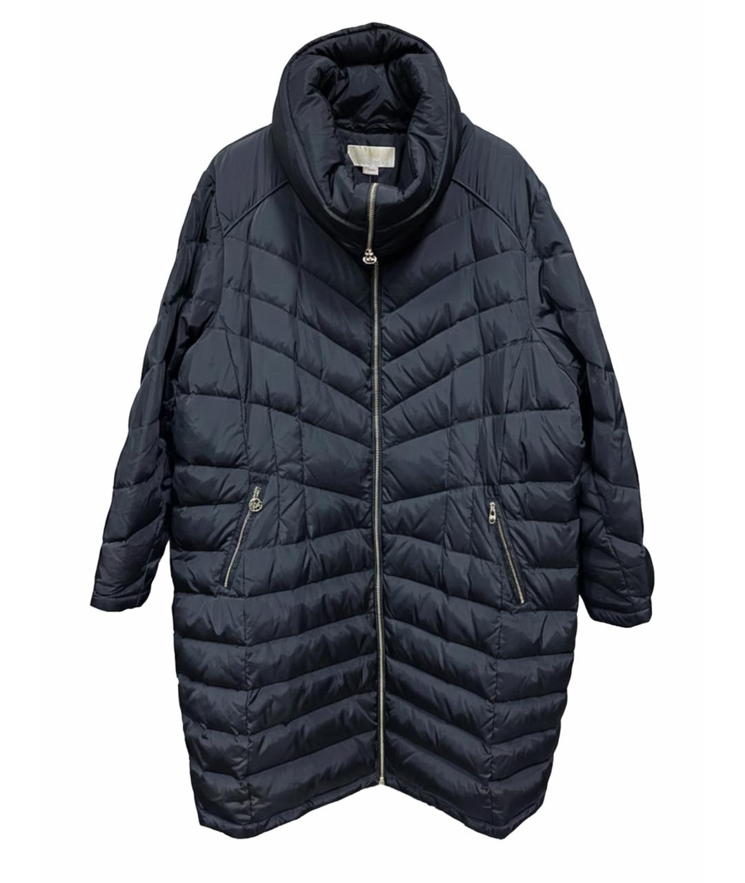 MICHAEL MICHAEL KORS Черный полиэстеровый пуховик, фото 1