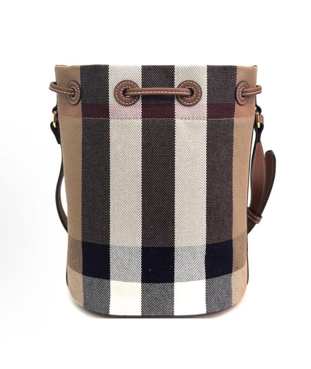 BURBERRY Коричневая сумка через плечо, фото 4