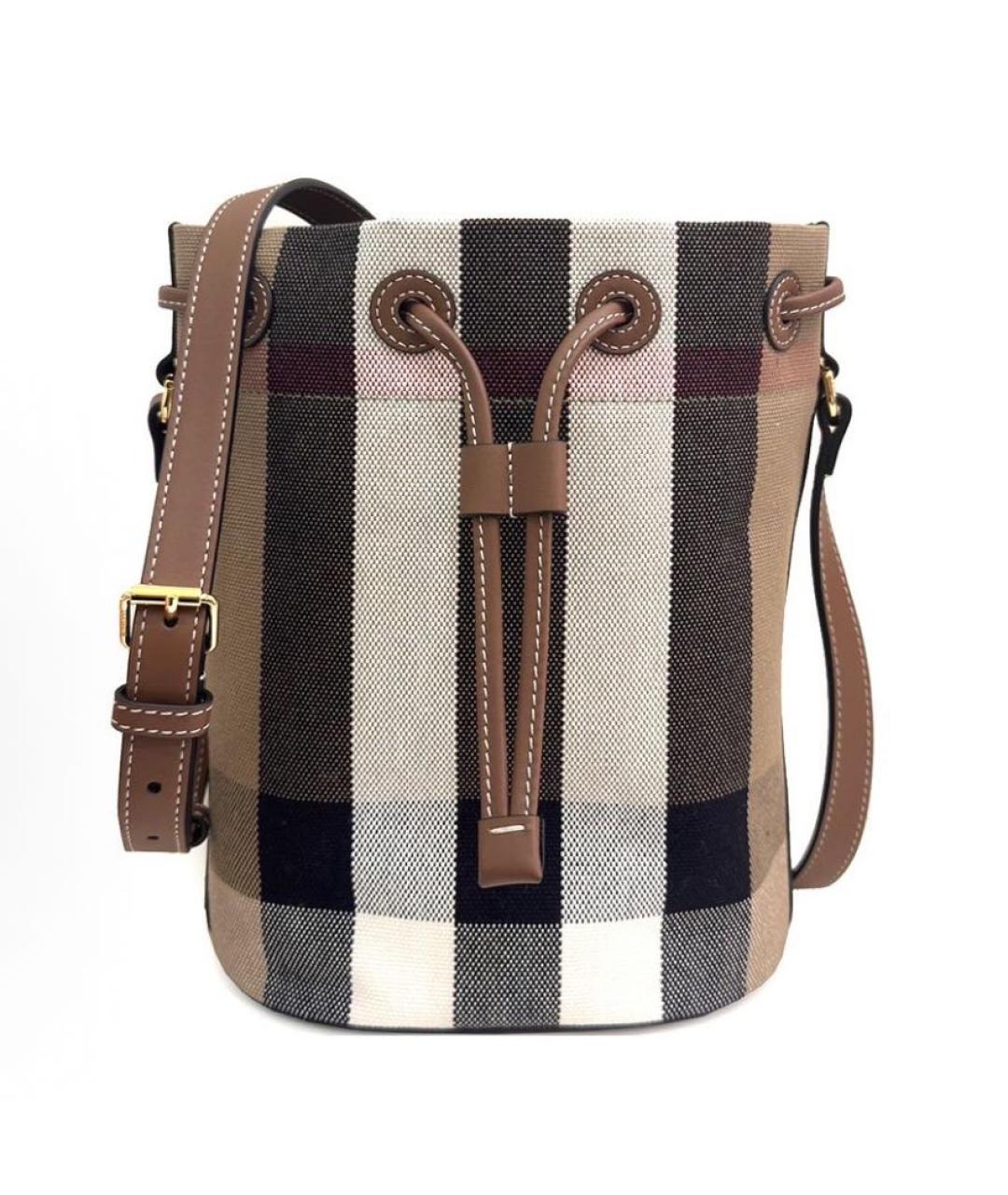 BURBERRY Коричневая сумка через плечо, фото 9