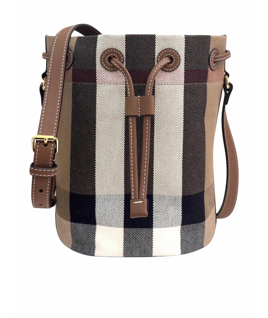 BURBERRY Коричневая сумка через плечо, фото 1