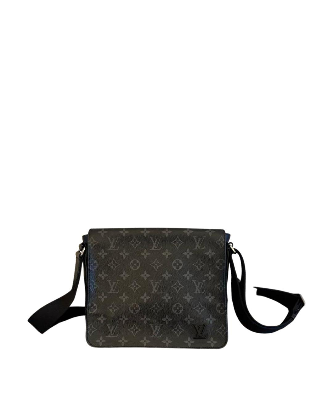 LOUIS VUITTON Черная сумка на плечо, фото 1