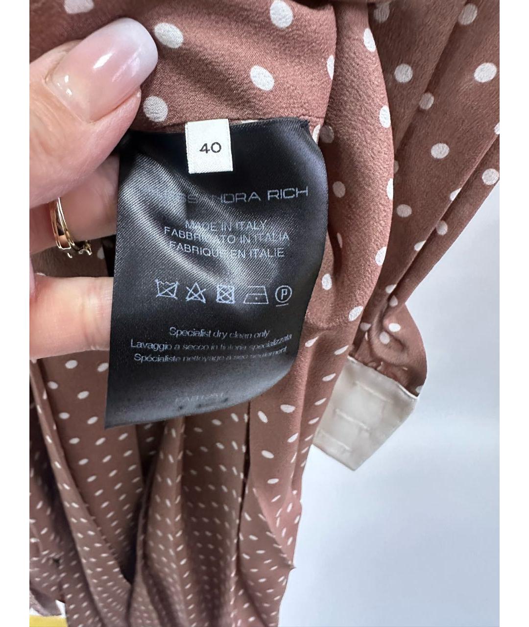 ALESSANDRA RICH Мульти повседневное платье, фото 4