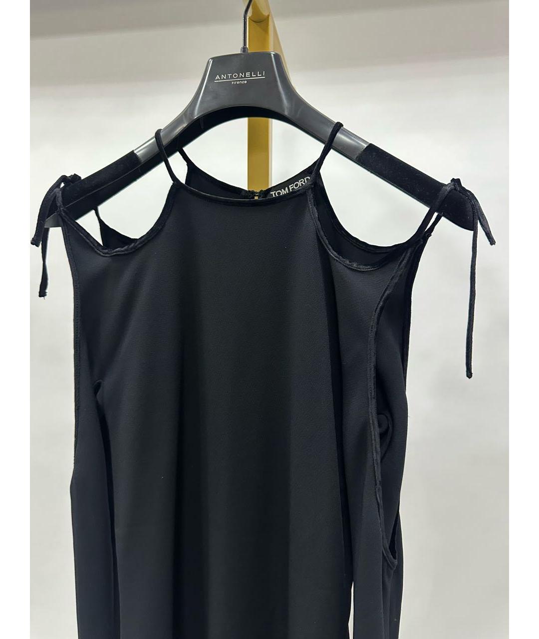 TOM FORD Черное повседневное платье, фото 8