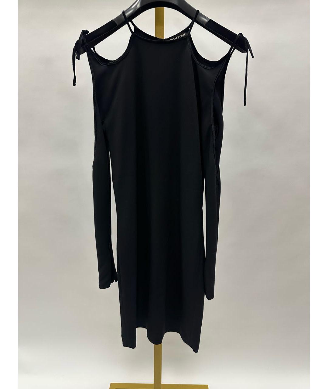 TOM FORD Черное повседневное платье, фото 9