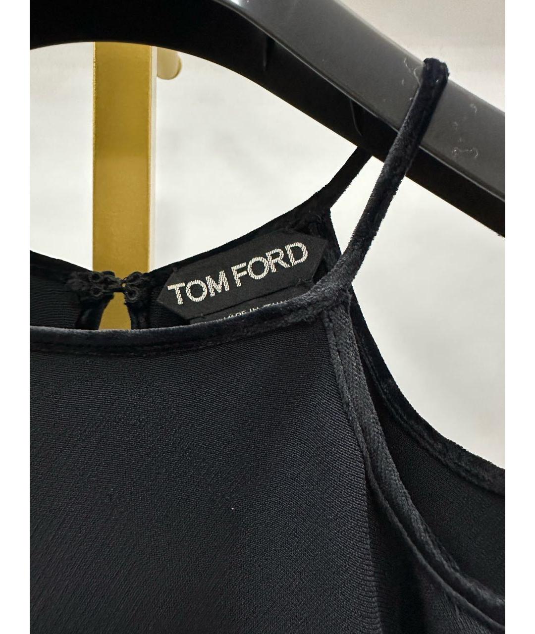 TOM FORD Черное повседневное платье, фото 3