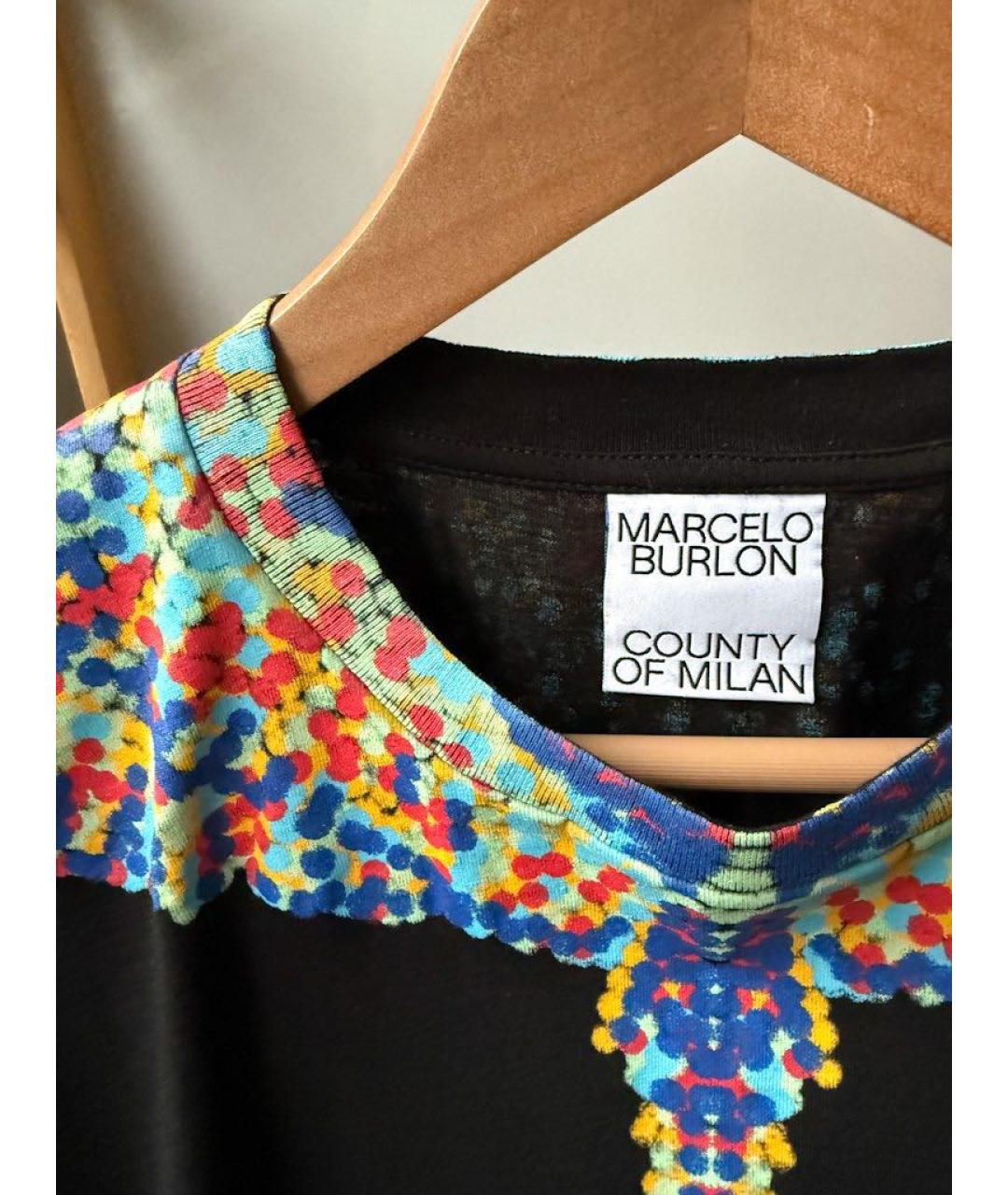 MARCELO BURLON Хлопковая детская футболка, фото 4