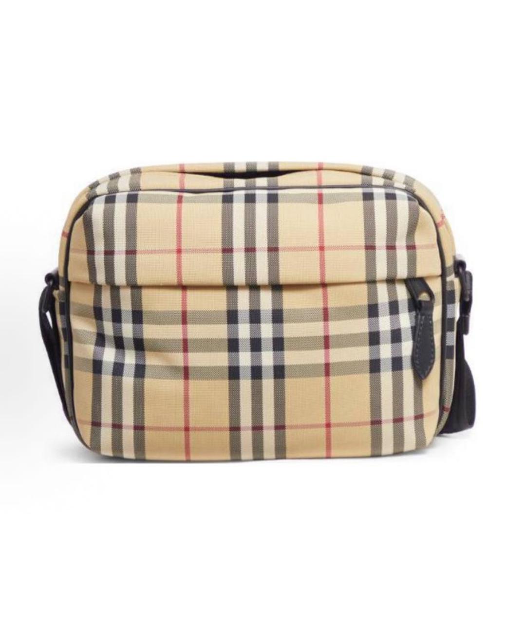 BURBERRY Бежевая сумка через плечо, фото 2