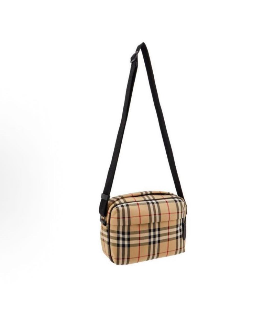 BURBERRY Бежевая сумка через плечо, фото 3