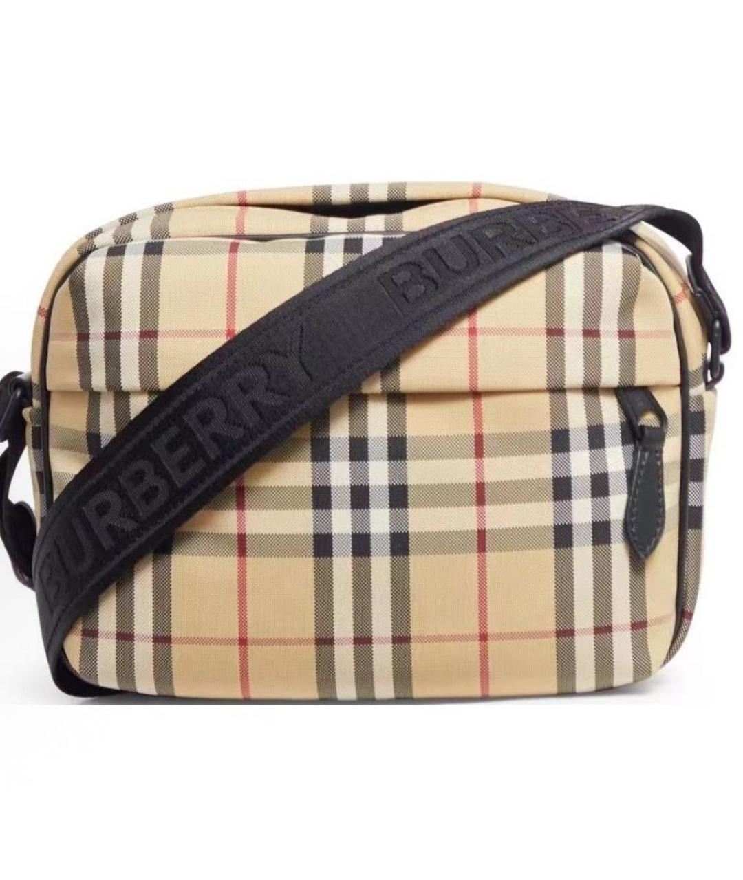 BURBERRY Бежевая сумка через плечо, фото 9