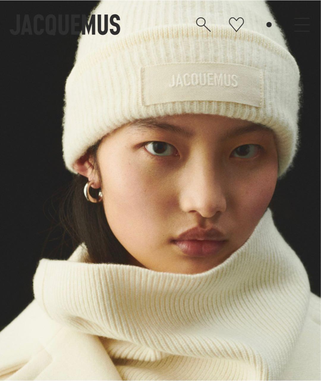 JACQUEMUS Бежевая шерстяная шапка, фото 7