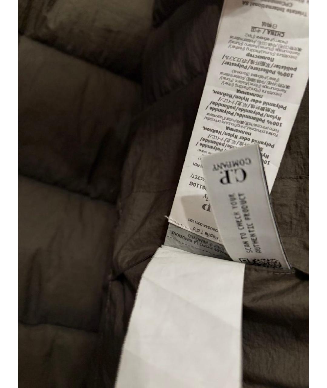 CP COMPANY Хаки полиамидовый пуховик, фото 7