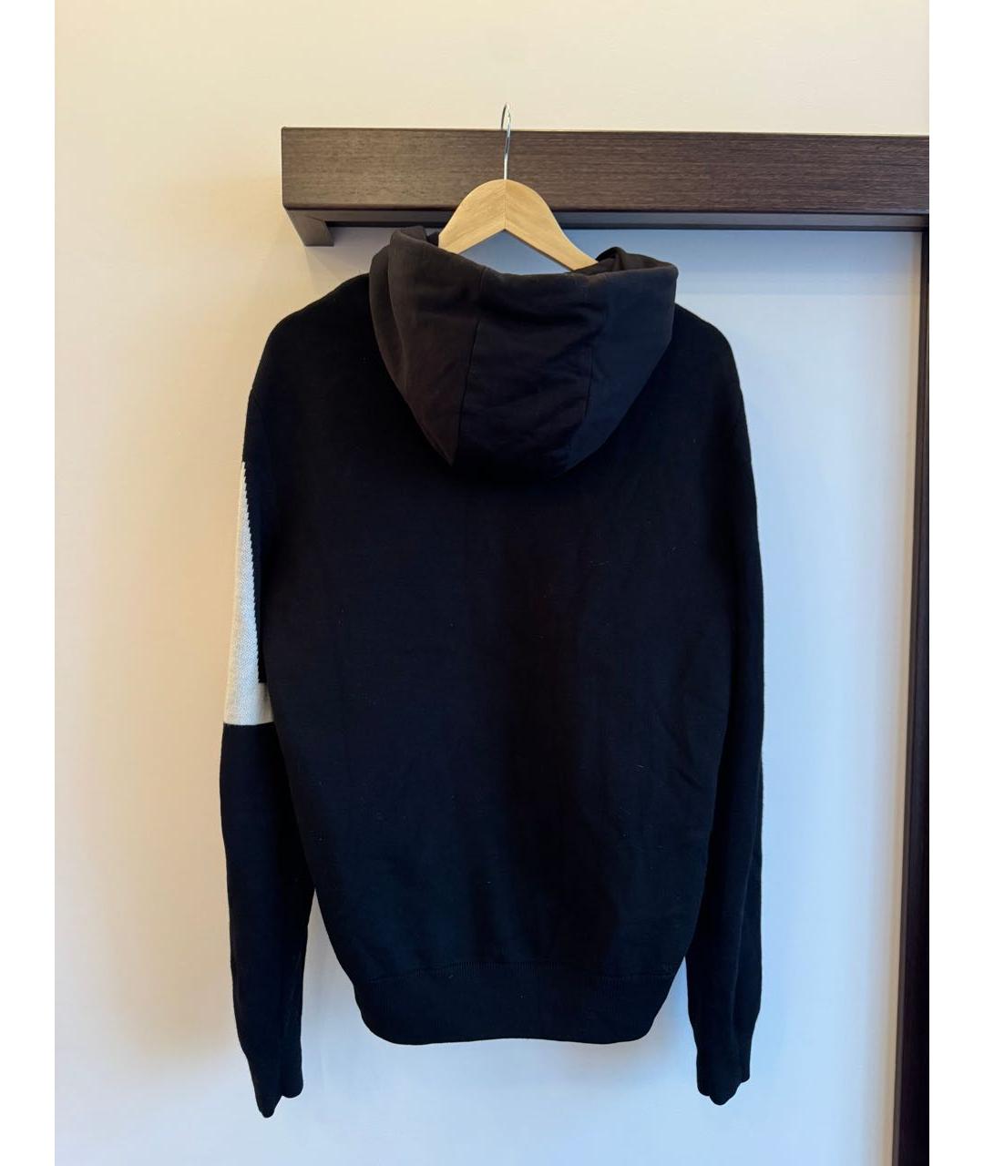 MONCLER Черная хлопковая куртка, фото 2