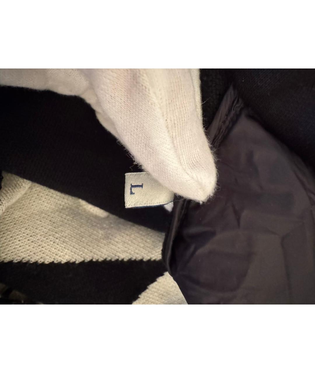 MONCLER Черная хлопковая куртка, фото 8