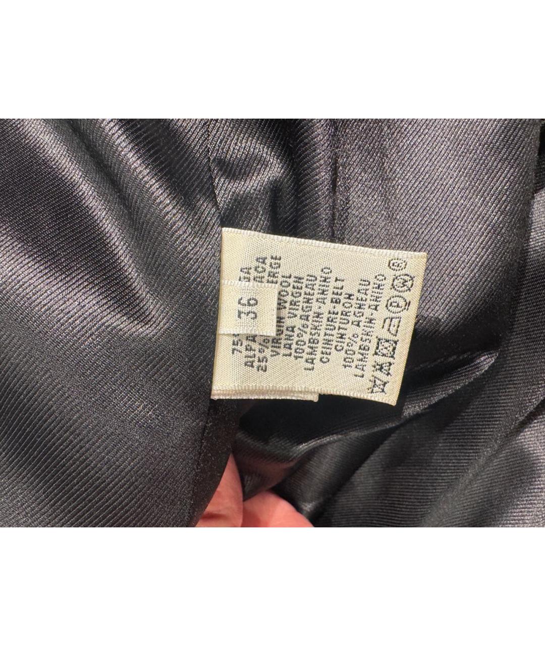 HERMES Коричневое кашемировое пальто, фото 7