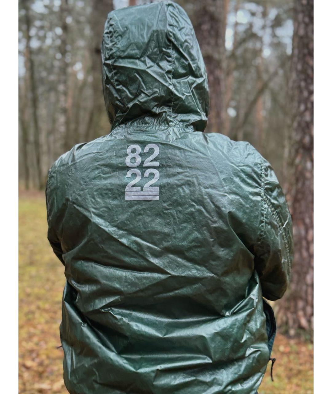 STONE ISLAND Зеленая полиамидовая куртка, фото 7