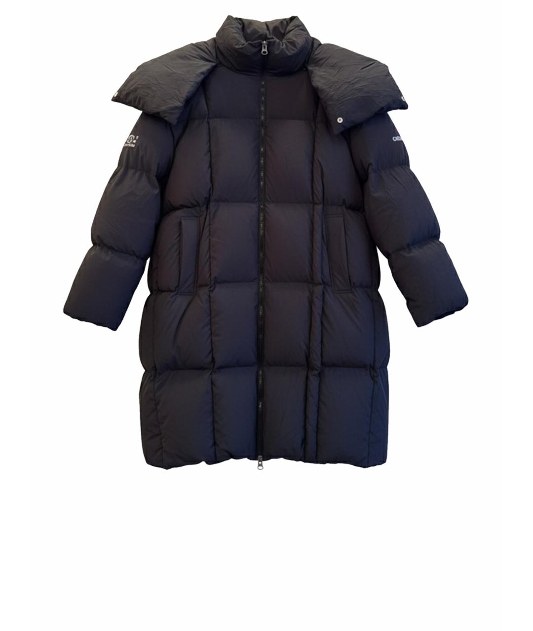 MM6 MAISON MARGIELA Черный полиамидовый пуховик, фото 1