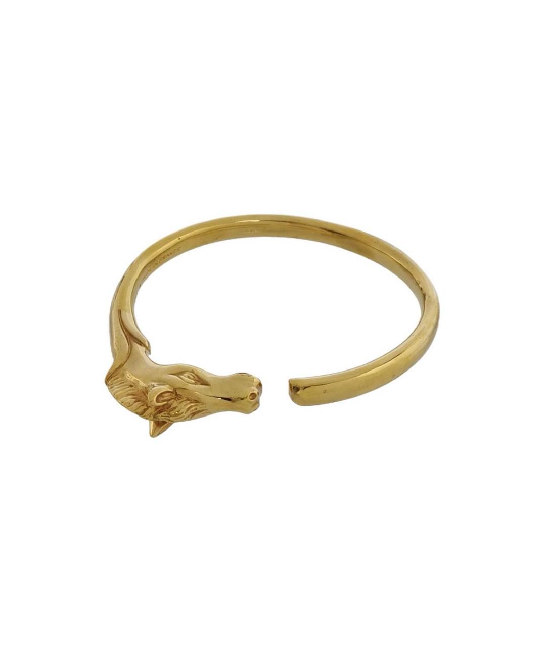 HERMES Золотой браслет, фото 8