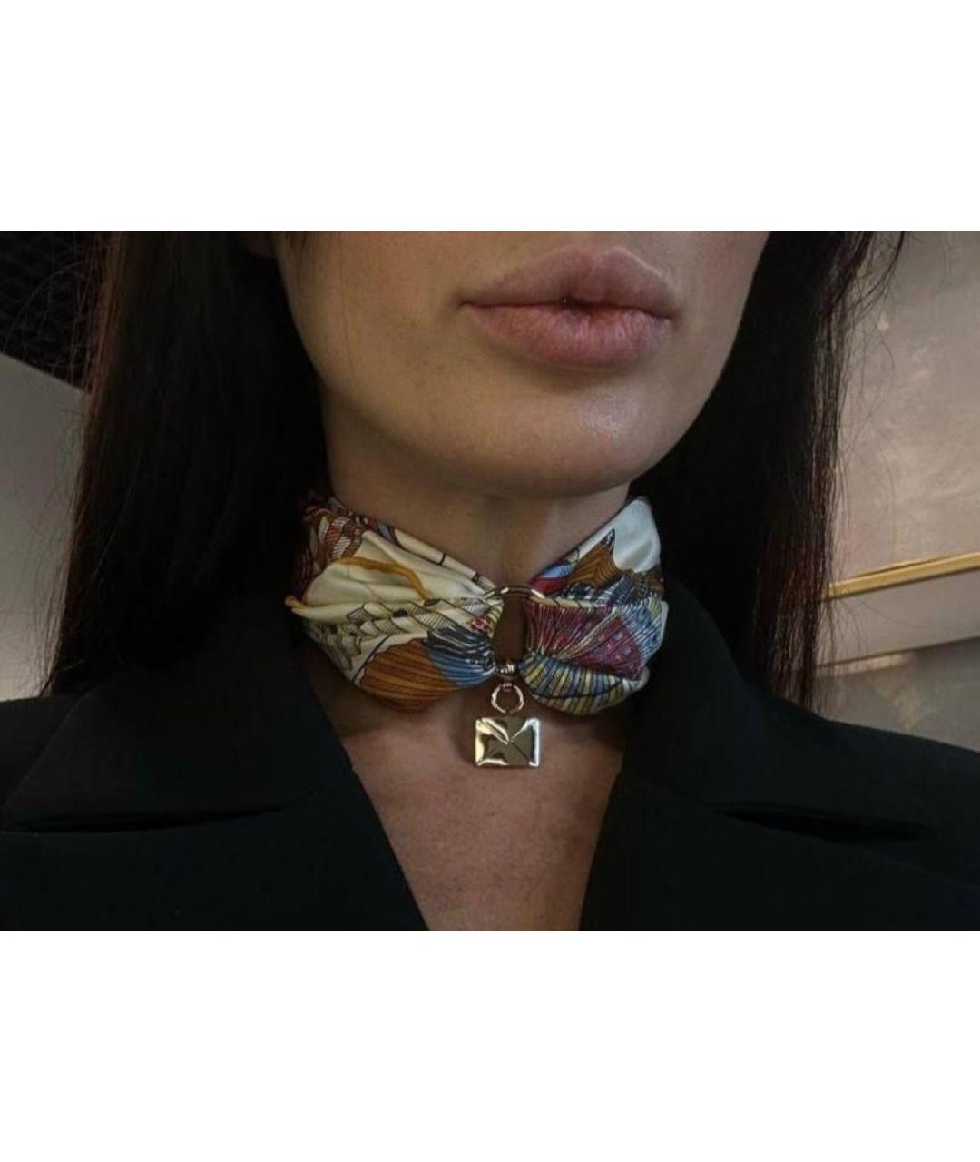 HERMES Серебрянный платок, фото 3