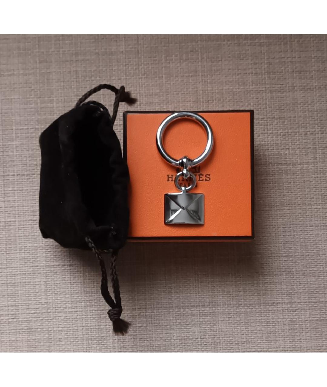 HERMES Серебрянный платок, фото 2