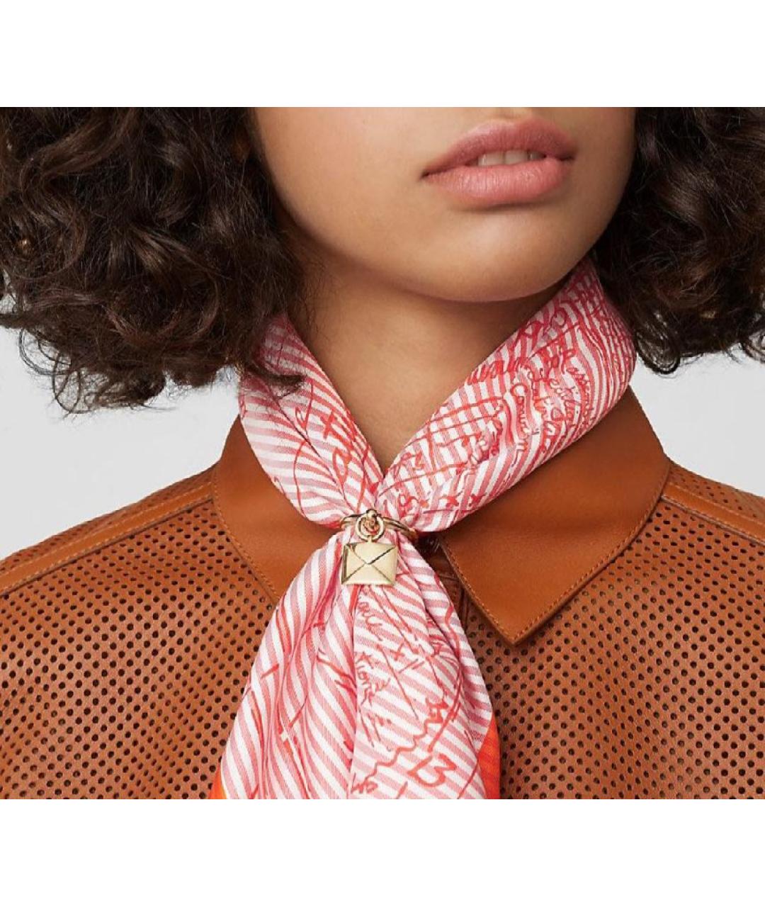 HERMES Серебрянный платок, фото 5