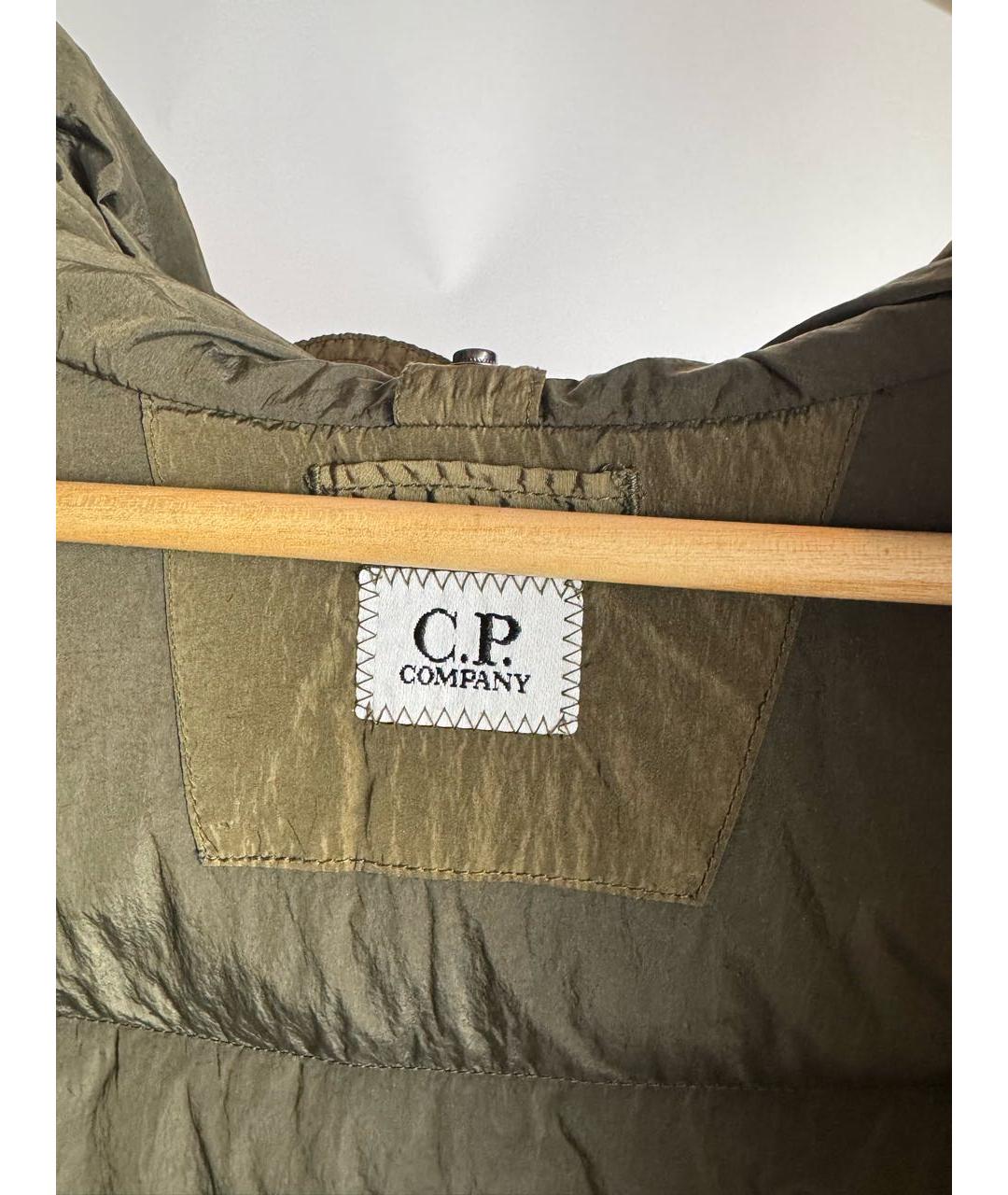 CP COMPANY Хаки полиамидовый пуховик, фото 8