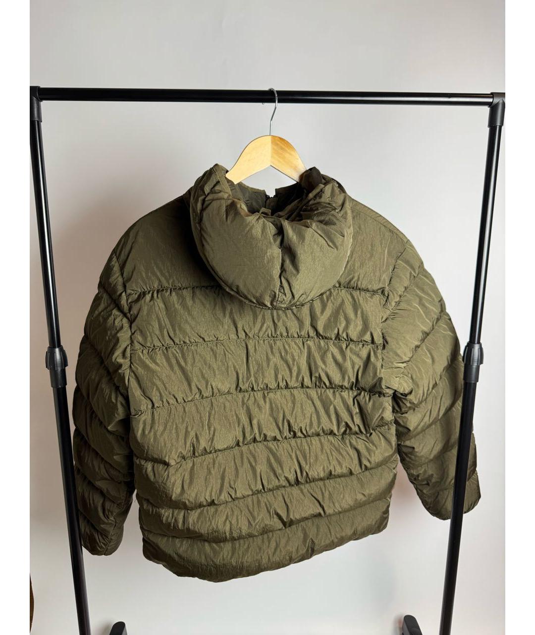 CP COMPANY Хаки полиамидовый пуховик, фото 4