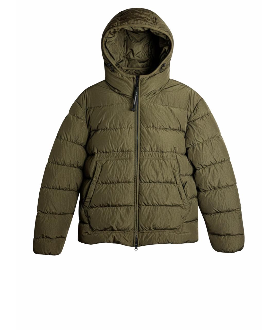 CP COMPANY Хаки полиамидовый пуховик, фото 1