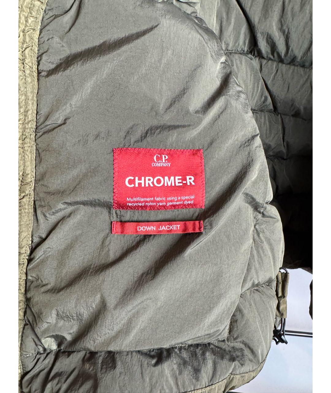 CP COMPANY Хаки полиамидовый пуховик, фото 7