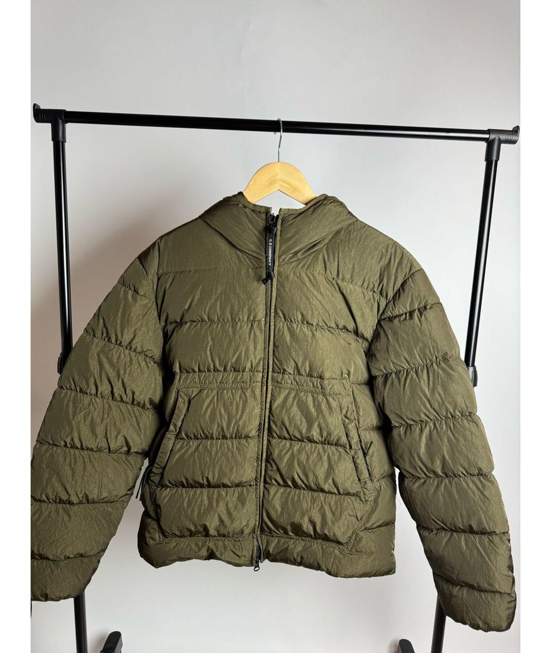CP COMPANY Хаки полиамидовый пуховик, фото 2