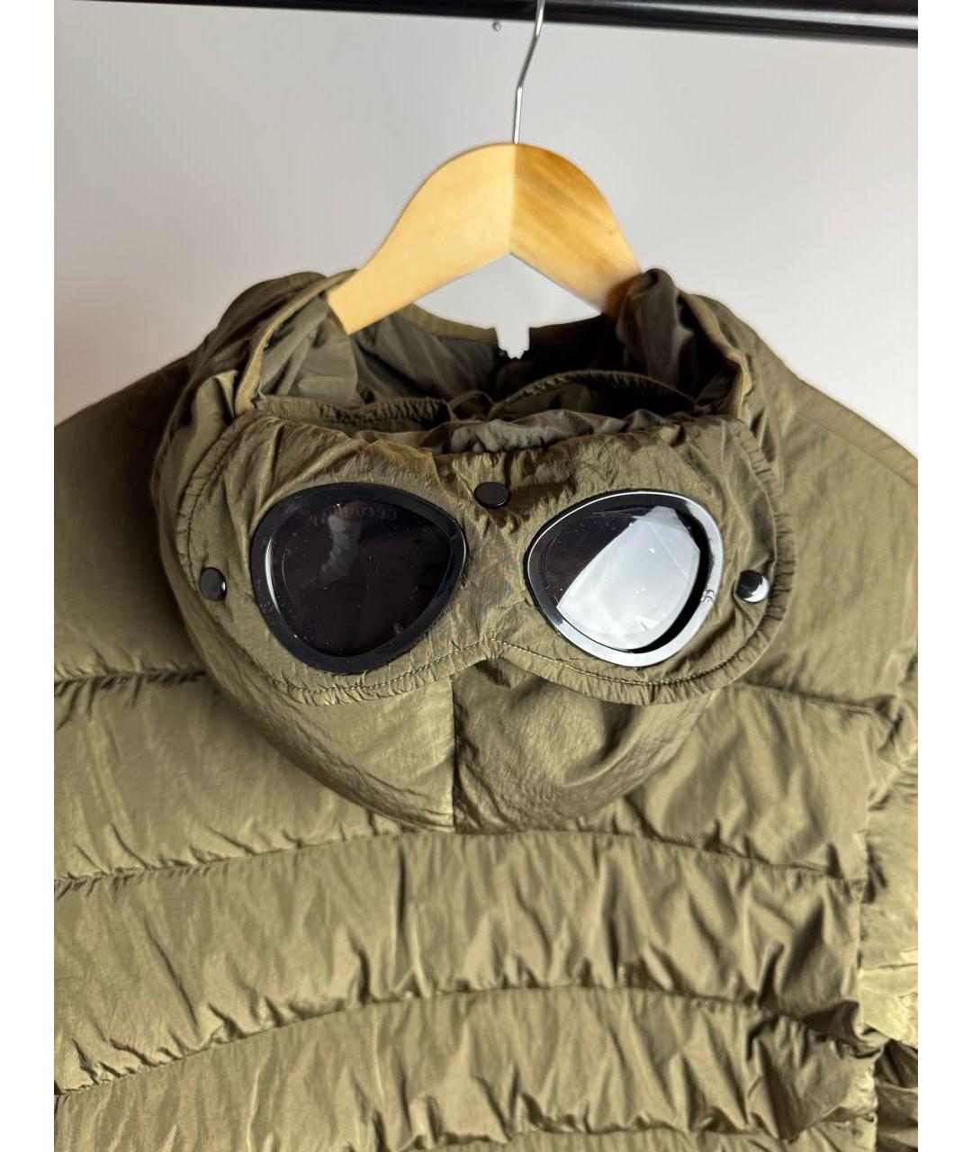 CP COMPANY Хаки полиамидовый пуховик, фото 5