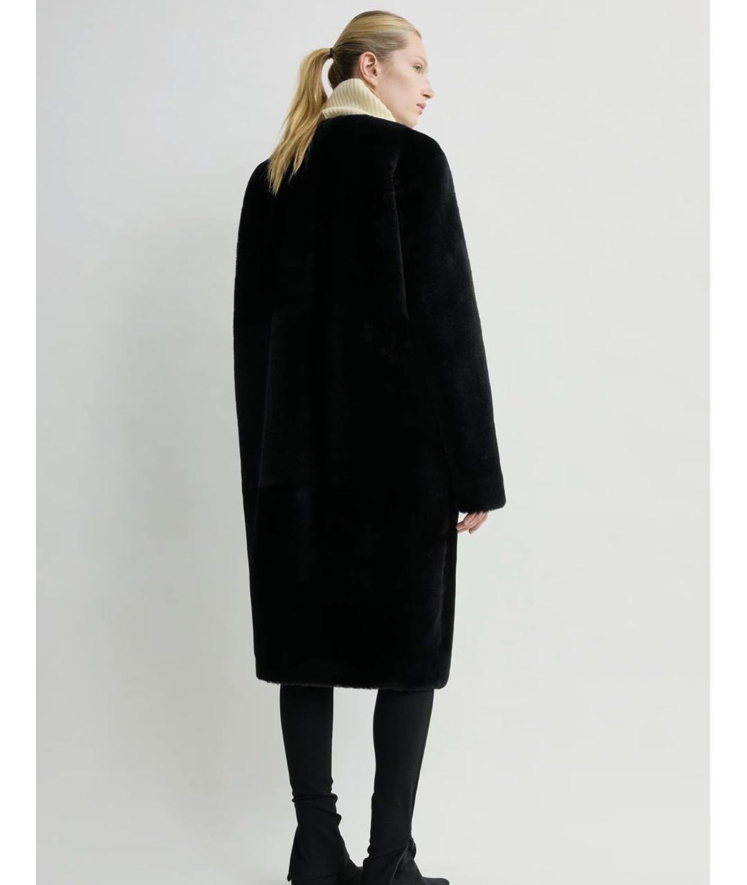 TOTEME Черное пальто, фото 3