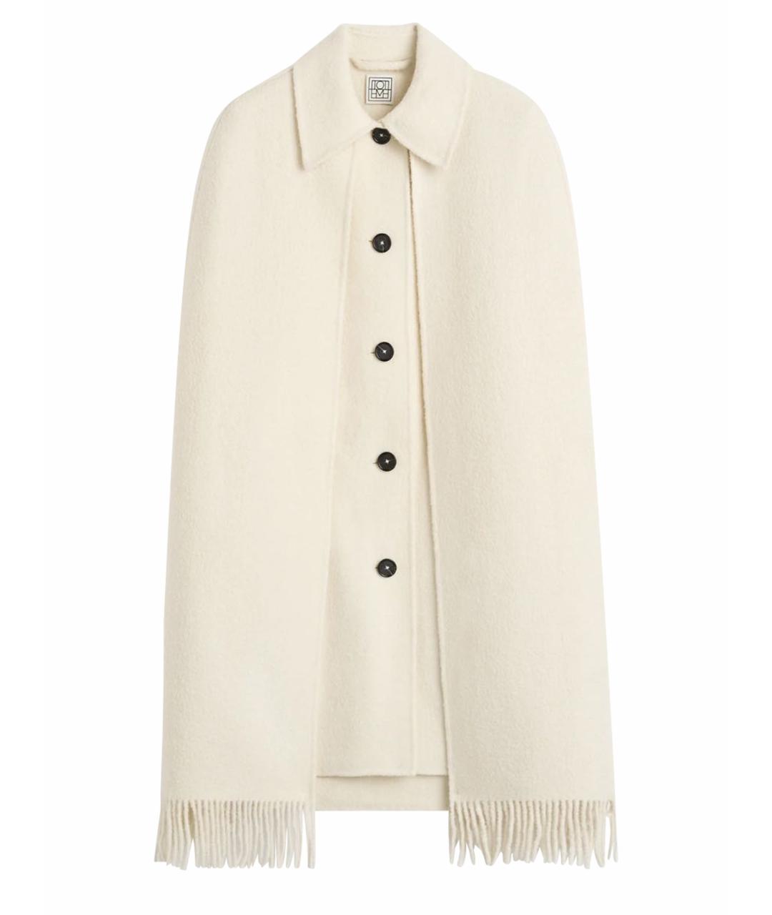 TOTEME Бежевое шерстяное пальто, фото 1