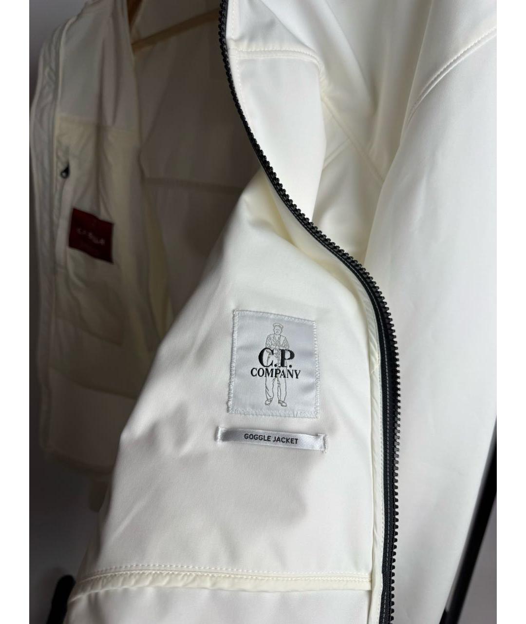 CP COMPANY Белая полиамидовая куртка, фото 8