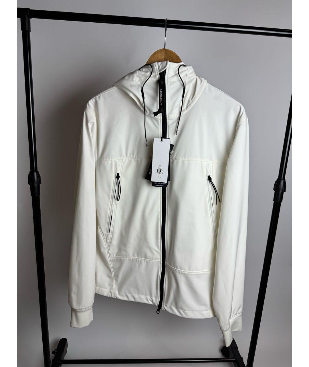 CP COMPANY Белая полиамидовая куртка, фото 9