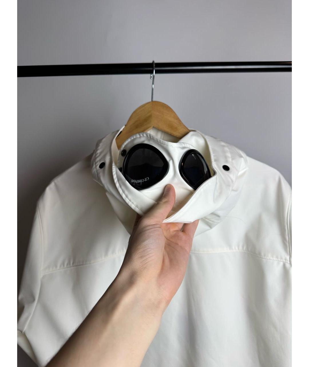 CP COMPANY Белая полиамидовая куртка, фото 5