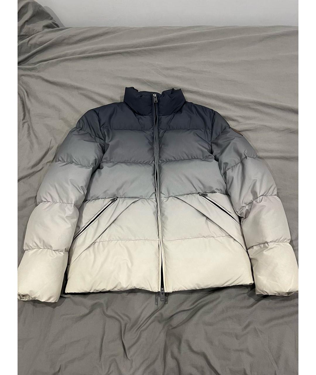 WOOLRICH Серый полиамидовый пуховик, фото 8