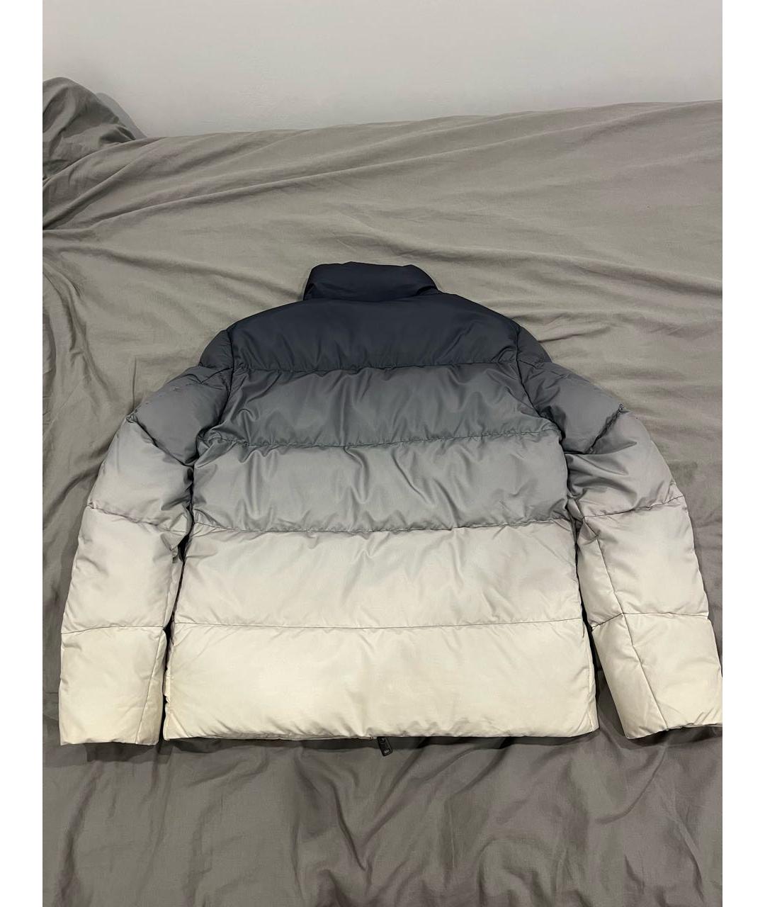 WOOLRICH Серый полиамидовый пуховик, фото 2