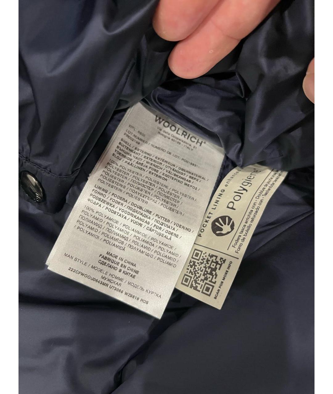 WOOLRICH Серый полиамидовый пуховик, фото 6