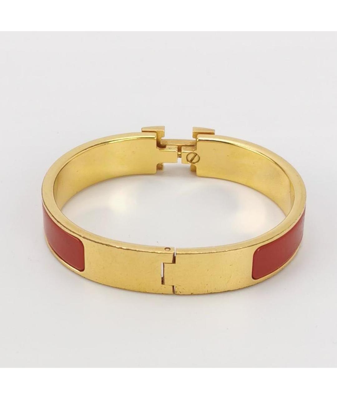 HERMES Золотой браслет, фото 2