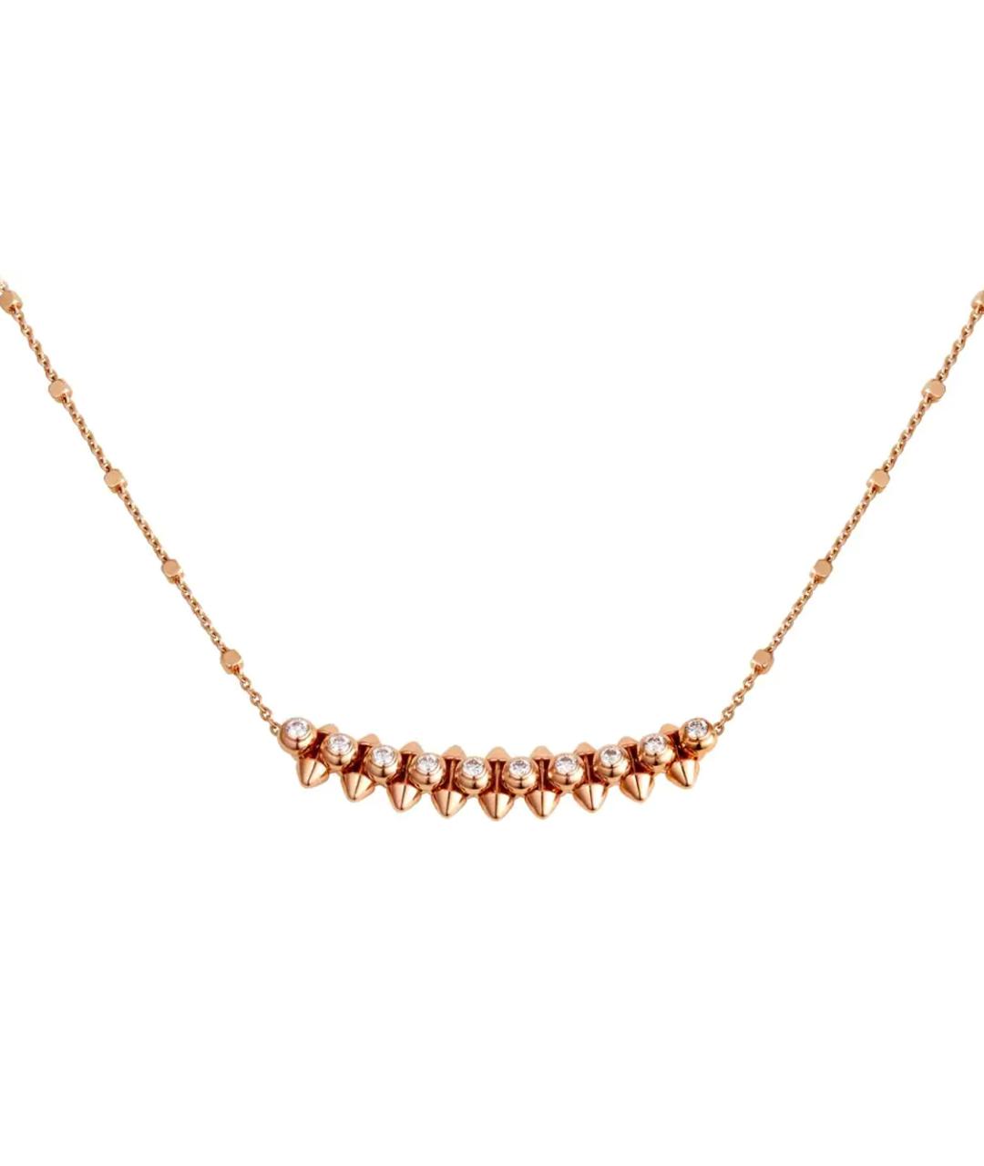 CARTIER Золотая цепочка из розового золота, фото 3