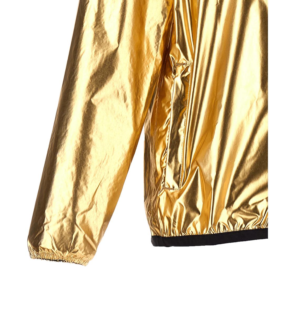 COMME DES GARÇONS PLAY Золотая полиамидовая куртка, фото 4