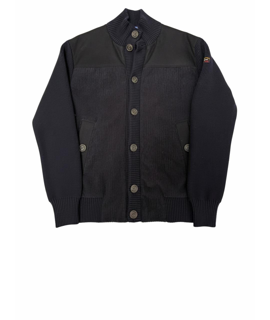 PAUL & SHARK Темно-синяя шерстяная куртка, фото 1