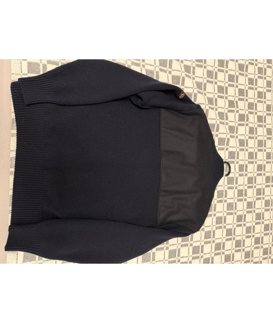 PAUL & SHARK Темно-синяя шерстяная куртка, фото 2