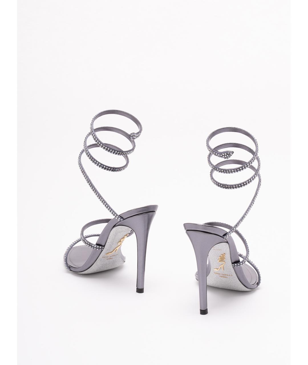 RENE CAOVILLA Мульти синтетические босоножки, фото 3