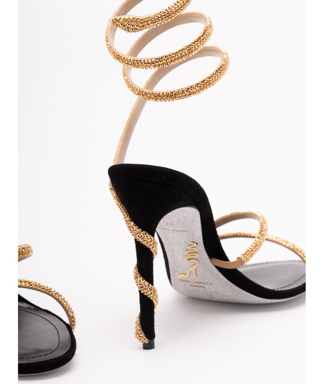 RENE CAOVILLA Мульти синтетические босоножки, фото 5