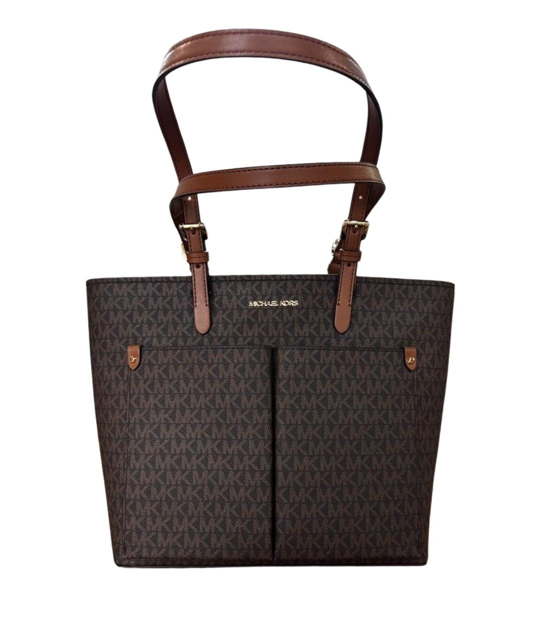 MICHAEL KORS Коричневая сумка тоут, фото 1