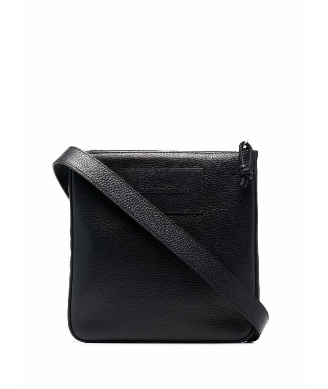 EMPORIO ARMANI Черная сумка на плечо, фото 1
