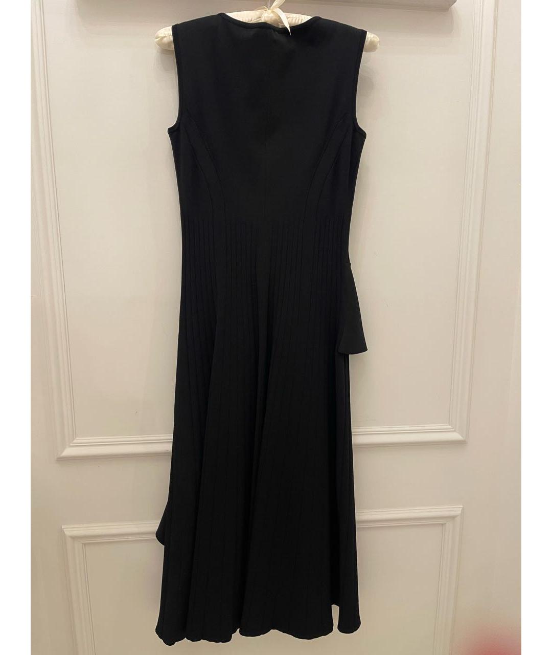 OFF-WHITE Черное вискозное вечернее платье, фото 2