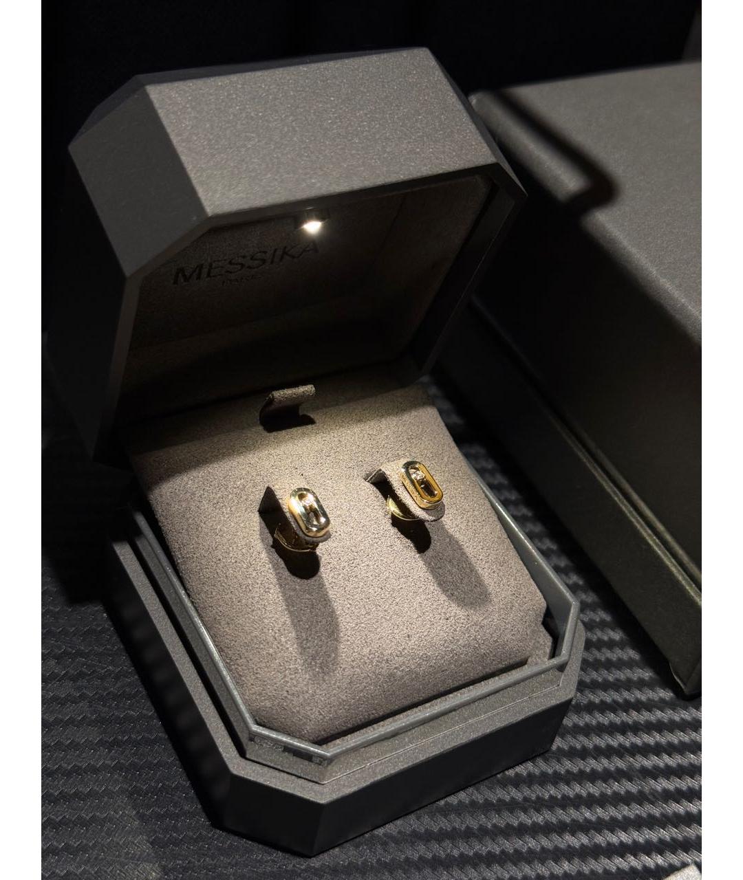 MESSIKA Золотые серьги из желтого золота, фото 5